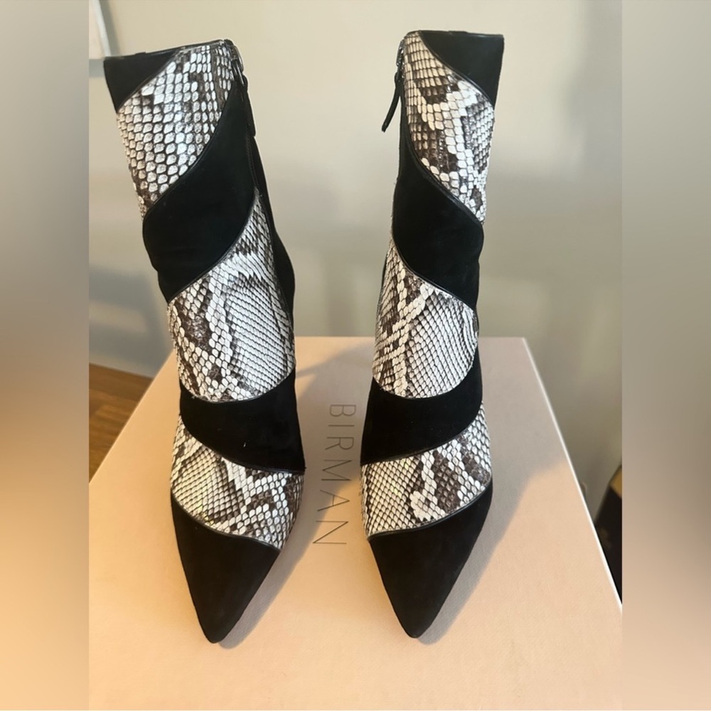 Alexandre Birman Python Evie Boots - image 2